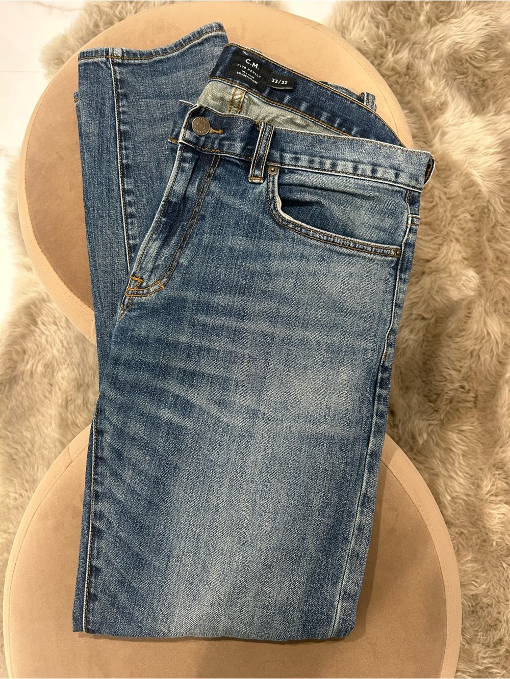Club Monaco Slim Straight Jeans